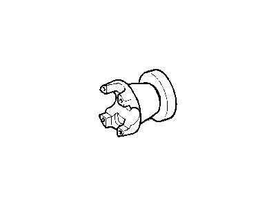 Ram 5085912AB FLANGE Driveshaft Yoke