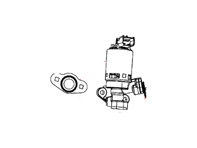 Chrysler EGR Valve - 4593832AB