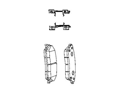 2008 Dodge Magnum Brake Pad - BHKH5765