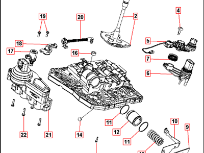 Mopar R5078327AA Valve Body