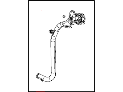 Ram 52029483AD TUBE Fuel Filler