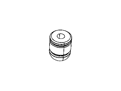 Mopar 52855788AB Bumper Jounce, Rear