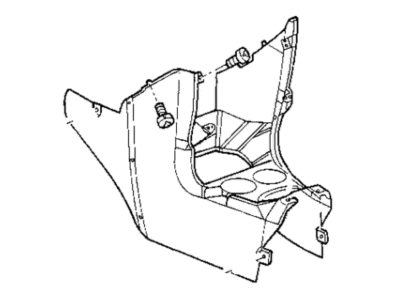Dodge Center Console Base - HB51SK5