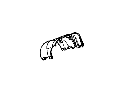 Dodge 5CE58JX8AB SHROUD Steering Column