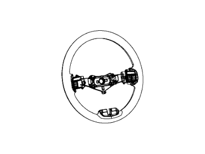 Jeep 1TT68XDVAE WHEEL Steering