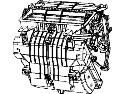 Jeep 68089116AA HOUSING Distribution Includes: Doors, Levers, Links, Clips