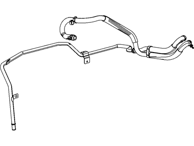 Chrysler 5058095AC HOSE Heater Supply