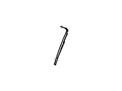 Dodge 4865577AC RETAINER Weatherstrip