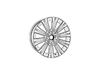 Chrysler 300 Spare Wheel - 1SZ88DX8AB