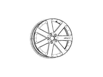 2012 Chrysler 300 Spare Wheel - 1PA56SZDAA