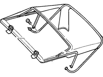Jeep 55176206 BUMPER Rubber