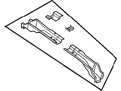 Dodge 55257122AB PANEL Underbody Front