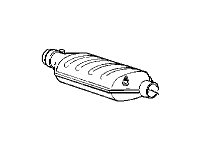 1998 Jeep Grand Cherokee Catalytic Converter - 52101490AA