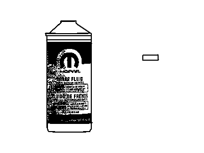 Jeep 4318080AB FLUID Brake Standard  MS-4574