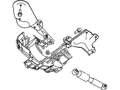 Chrysler 4792941AA COLLAR Structural Oil Pan To Transmission