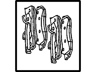 1994 Dodge Intrepid Brake Pad - V1012106AC