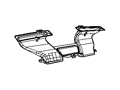 Mopar 5028703AA Duct Instrument Panel Demister