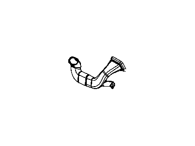 Dodge 68030858AA DUCT Demister