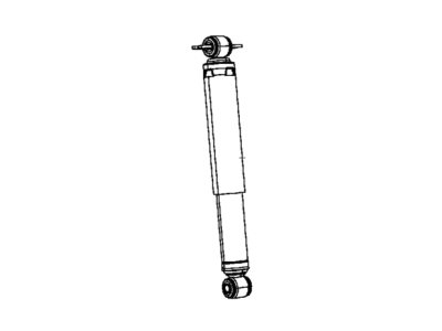 Jeep 68382846AB SHOCK ABSORBER KIT Suspension Rear