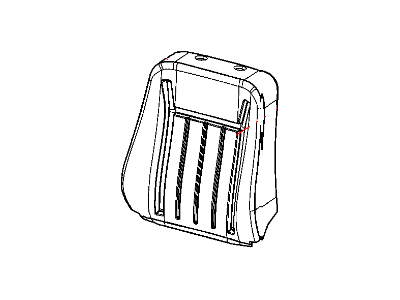 Dodge 1HL291DVAA COVER Seat Back