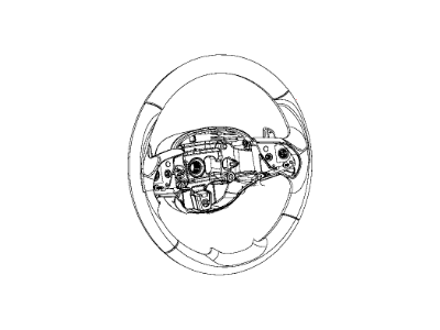 Jeep Grand Cherokee Steering Wheel - 5QV291X9AB