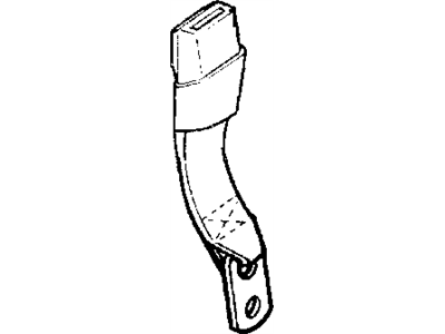 Dodge 5EX66SAZ SEAT BELT Front