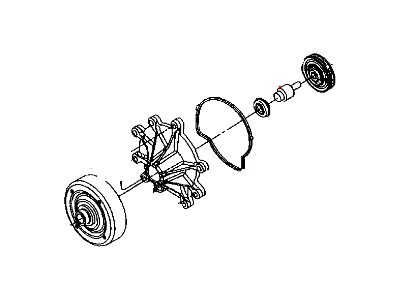 Dodge 53022189AG PUMP Water