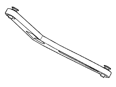 Mopar 52088425 Upper Control Arm Bushing, Rear