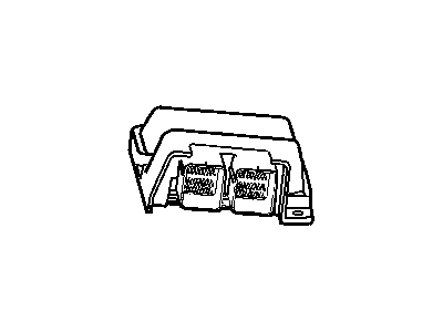 Chrysler PT Cruiser Air Bag Control Module - 4671776AF