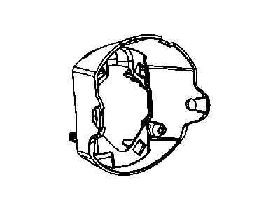 Dodge 68089178AB BRACKET Fog Lamp
