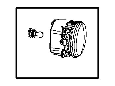 Dodge 5182024AA LAMP Front Fog
