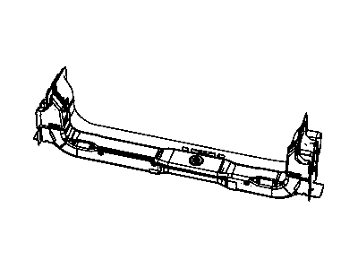 Ram 5109174AB CROSSMEMBER Radiator