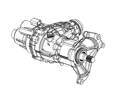 Jeep 68305397AA Power Take - Off Unit