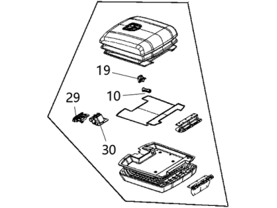 2017 Ram 1500 Armrest - 5NB131X9AC