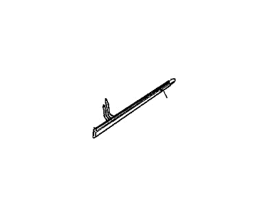 Mopar WU72ZMQAC Molding Rear Door