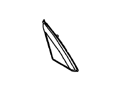 Chrysler XD23WL8AA BEZEL Power Mirror