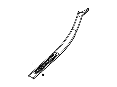 Ram 6BM79TX7AB PLATE Scuff Rear, Includes Clips