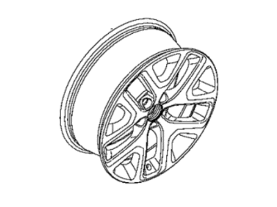 Jeep Renegade Spare Wheel - 6VP81LAUAA