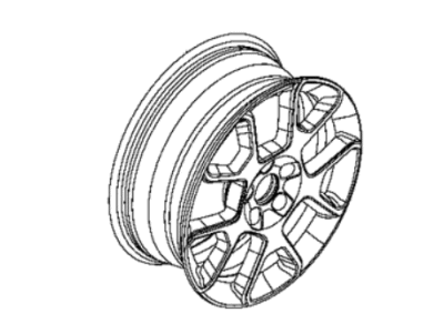 2020 Jeep Renegade Spare Wheel - 6ZQ69MAAAA