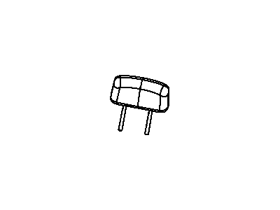 Ram 1TU49DK2AA HEADREST Rear