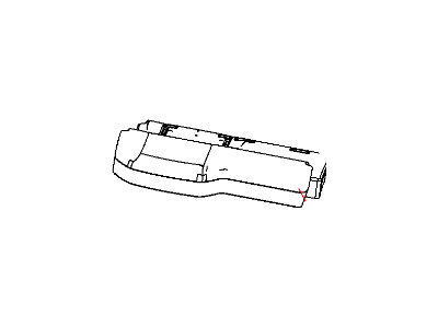 Ram 1UL34DK2AA COVER Rear Seat Cushion 60%