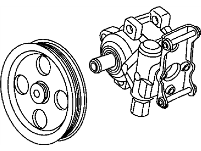 Dodge R8034331AB PUMP AND PULLEY Power Steering