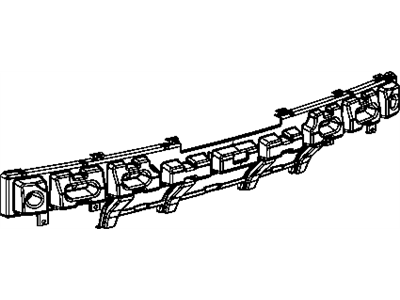 Mopar 57010466AA Absorber Rear Energy
