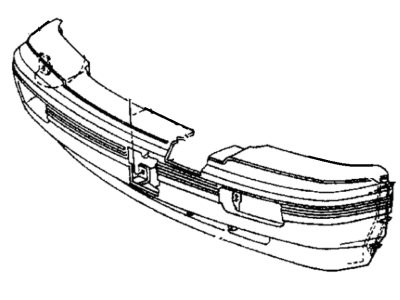 Chrysler LeBaron Bumper - 4388606