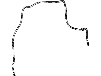 Dodge 55079143AC HOSE Windshield Washer Rear