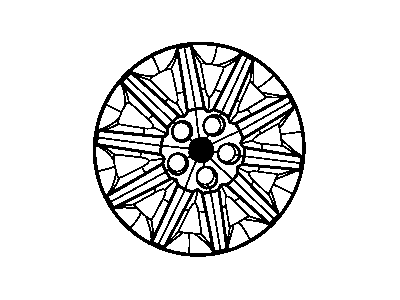 Chrysler 5272552AA COVER Wheel