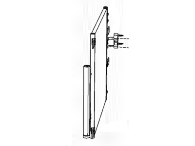 Ram A/C Condenser - 68184945AC