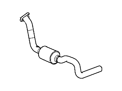 2005 Dodge Durango Catalytic Converter - 52855424AB