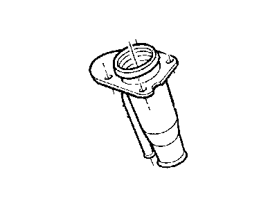Jeep 52100174 TUBE Fuel Filler