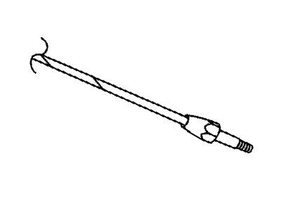 Jeep 56038725AC MAST Antenna - Fixed